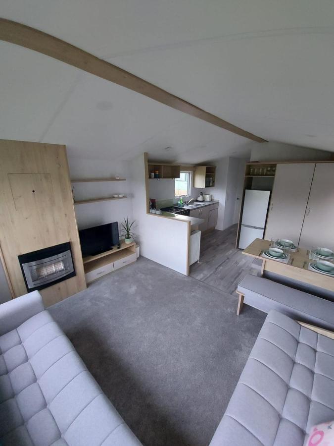 Woofles Luxury Caravan At Knaresborough Lido Dış mekan fotoğraf